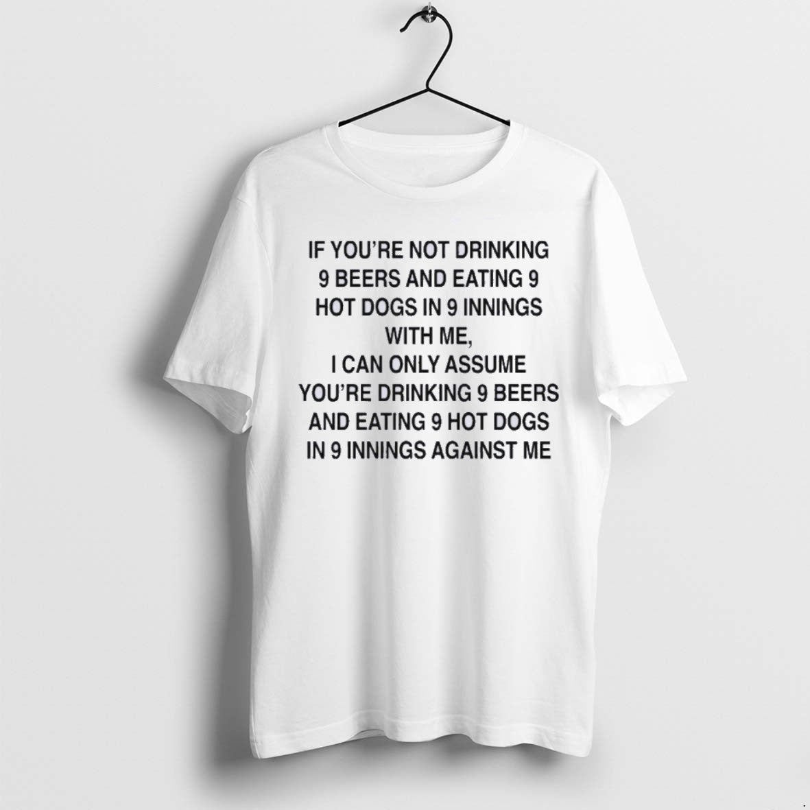 Premium 9 Beers Hot Dogs Innings - Adult & Kids T-Shirts, Sweatshirts & Hoodies apparel design preview 1