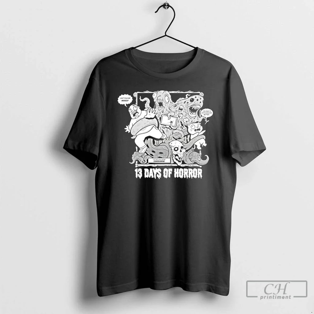Premium A Story Featuring Dansgaming 13 Days Of - Adult & Kids T-Shirts, Sweatshirts & Hoodies apparel design preview 1