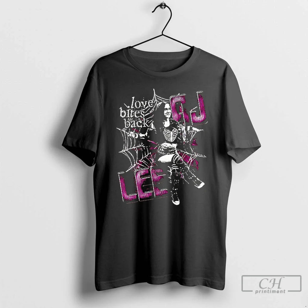Premium Aj Lee Spider Web Love Bites Back Ceramic And - Adult & Kids T-Shirts, Sweatshirts & Hoodies apparel design preview 1