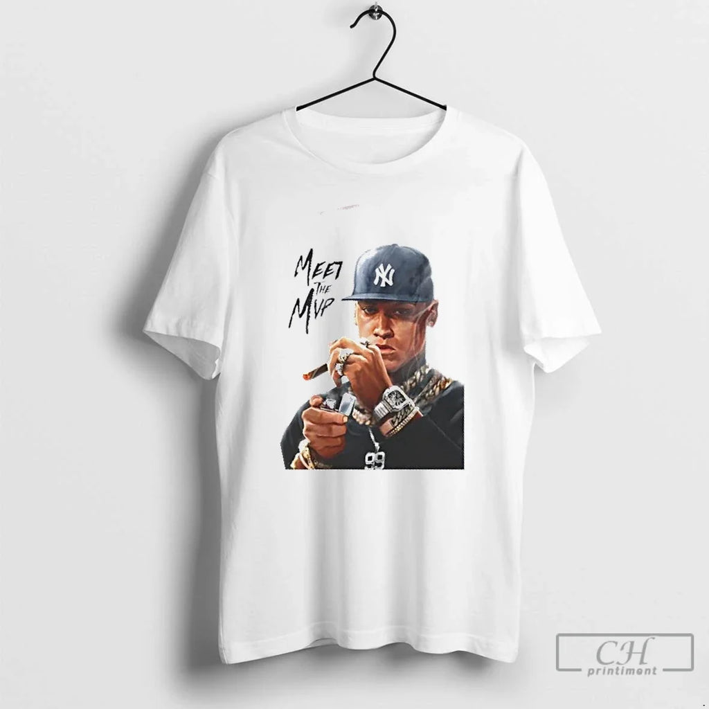 Premium Aaron Judge Smoking Mvp New York Yankees - Adult & Kids T-Shirts, Sweatshirts & Hoodies apparel design preview 1