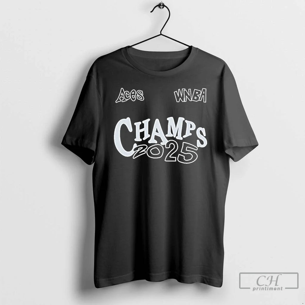 Premium Aces Wnba Finals Champions 2025 - Adult & Kids T-Shirts, Sweatshirts & Hoodies apparel design preview 1