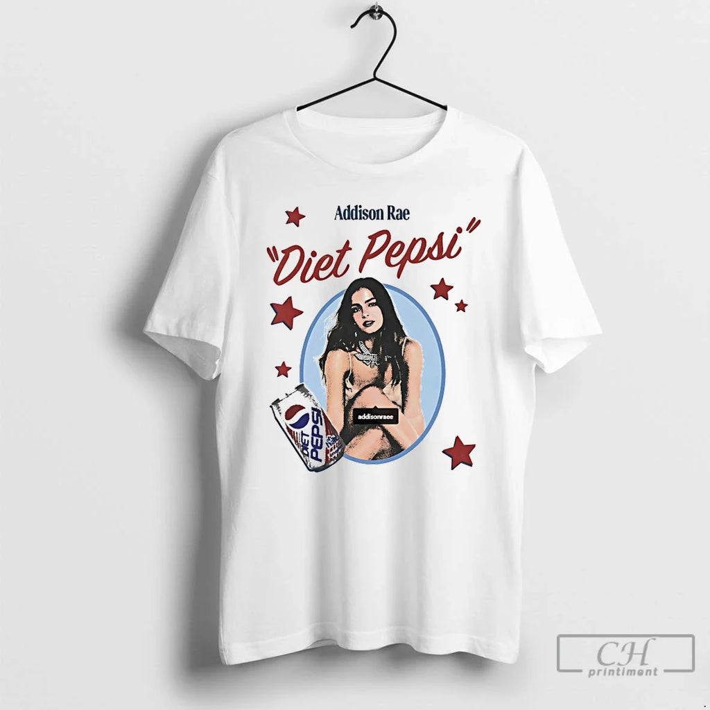 Premium Addison Rae Diet Pepsi - Adult & Kids T-Shirts, Sweatshirts & Hoodies apparel design preview 1