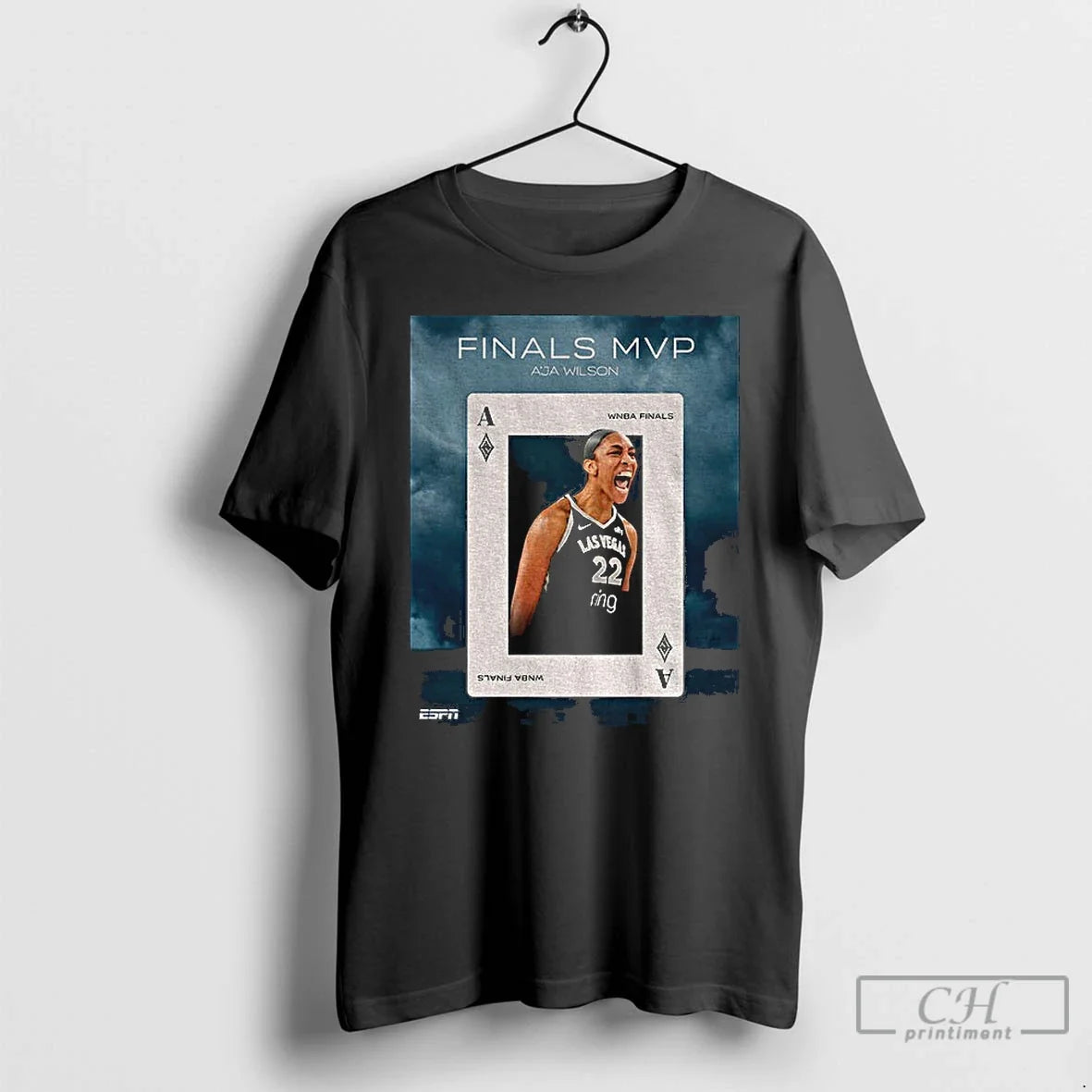 Premium Aja Wilson Finals Mvp Wnba 2025 - Adult & Kids T-Shirts, Sweatshirts & Hoodies apparel design preview 1