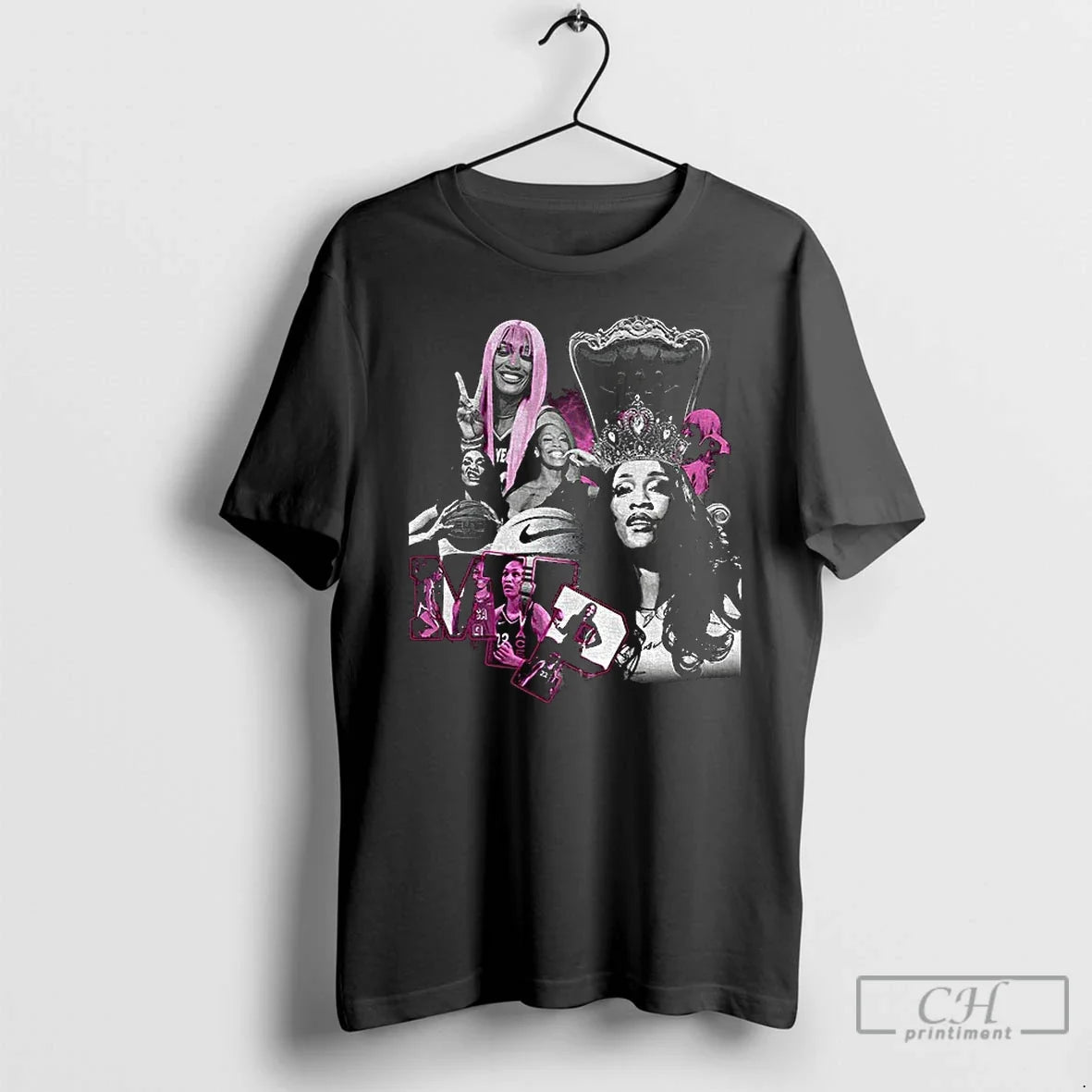 Premium Aja Wilson Mvp Crown - Adult & Kids T-Shirts, Sweatshirts & Hoodies apparel design preview 1