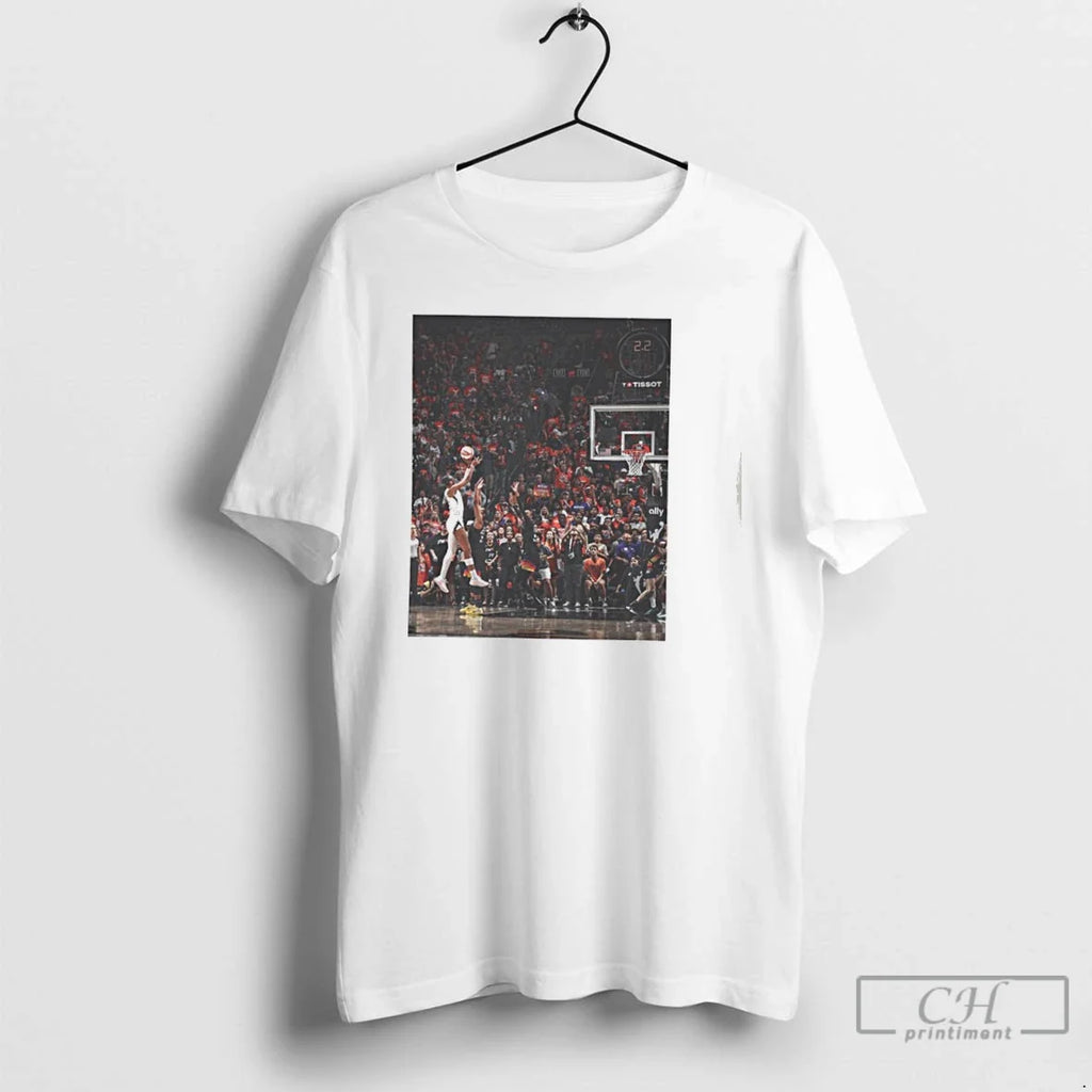 Premium Aja Wilson Wnba Game Winning Shot - Adult & Kids T-Shirts, Sweatshirts & Hoodies apparel design preview 1