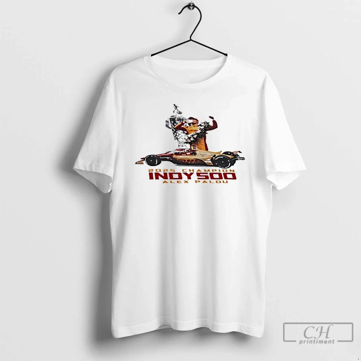 Premium Alex Palou Indy 500 Championship 2025 - Adult & Kids T-Shirts, Sweatshirts & Hoodies apparel design preview 1