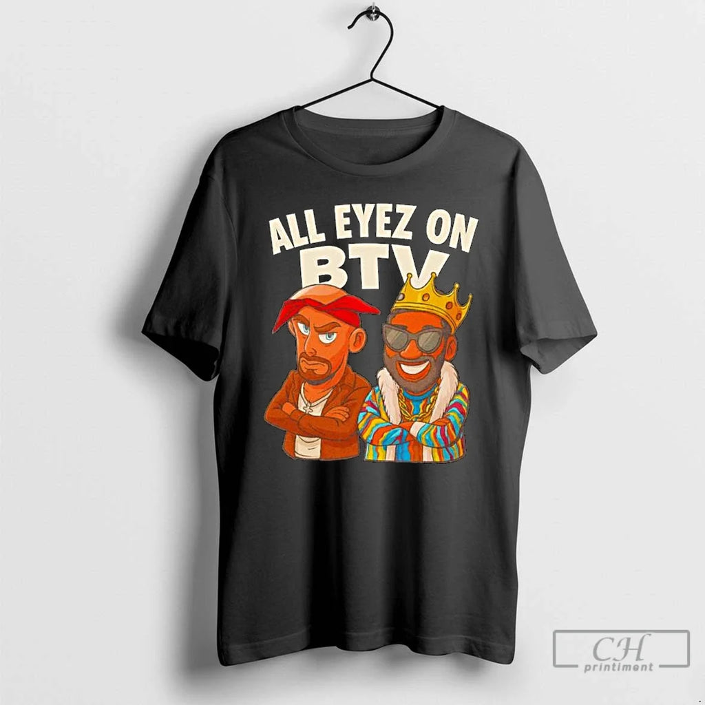 Premium All Eyez On Btv Ornaments - Adult & Kids T-Shirts, Sweatshirts & Hoodies apparel design preview 1