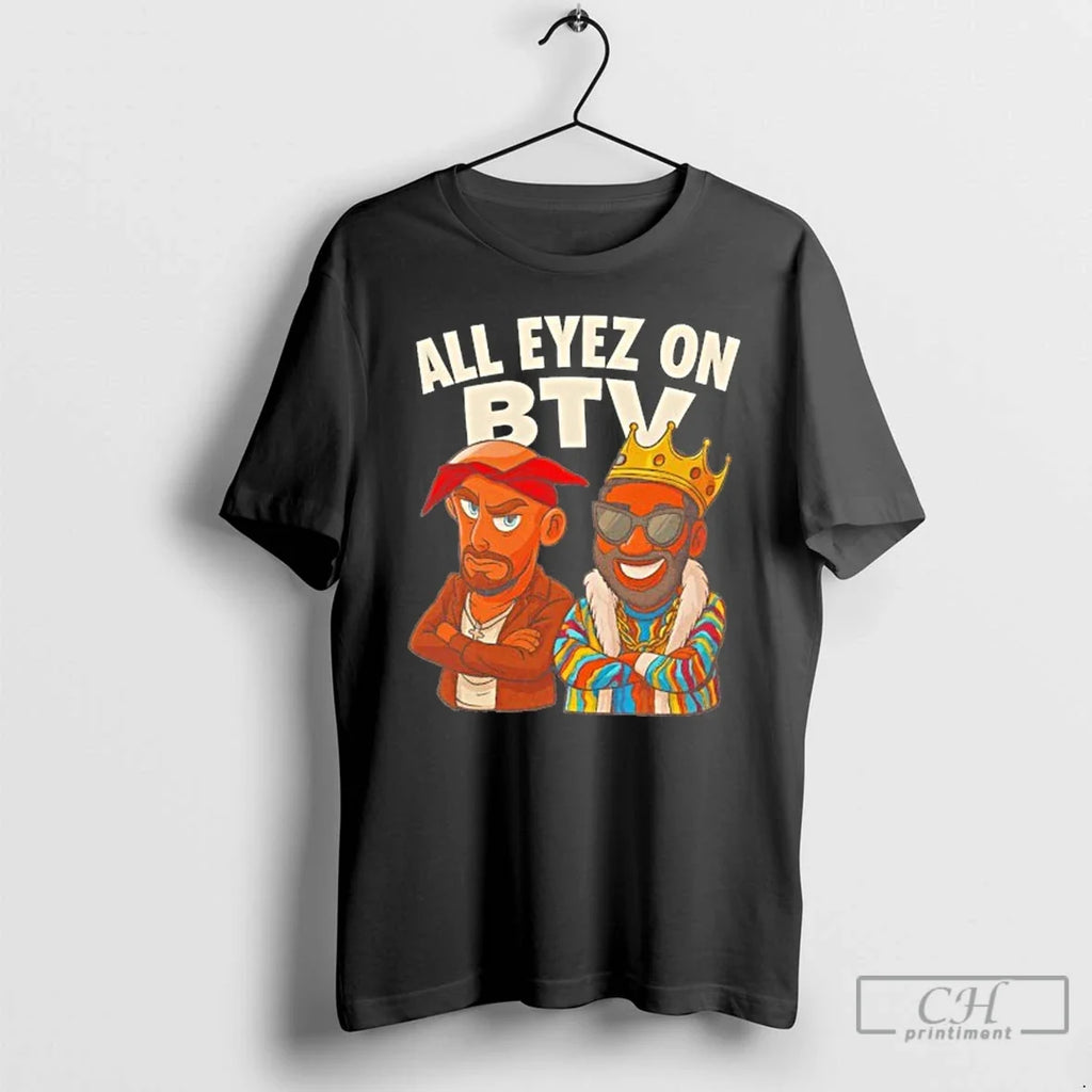 Premium All Eyez On Btv - Adult & Kids T-Shirts, Sweatshirts & Hoodies apparel design preview 1