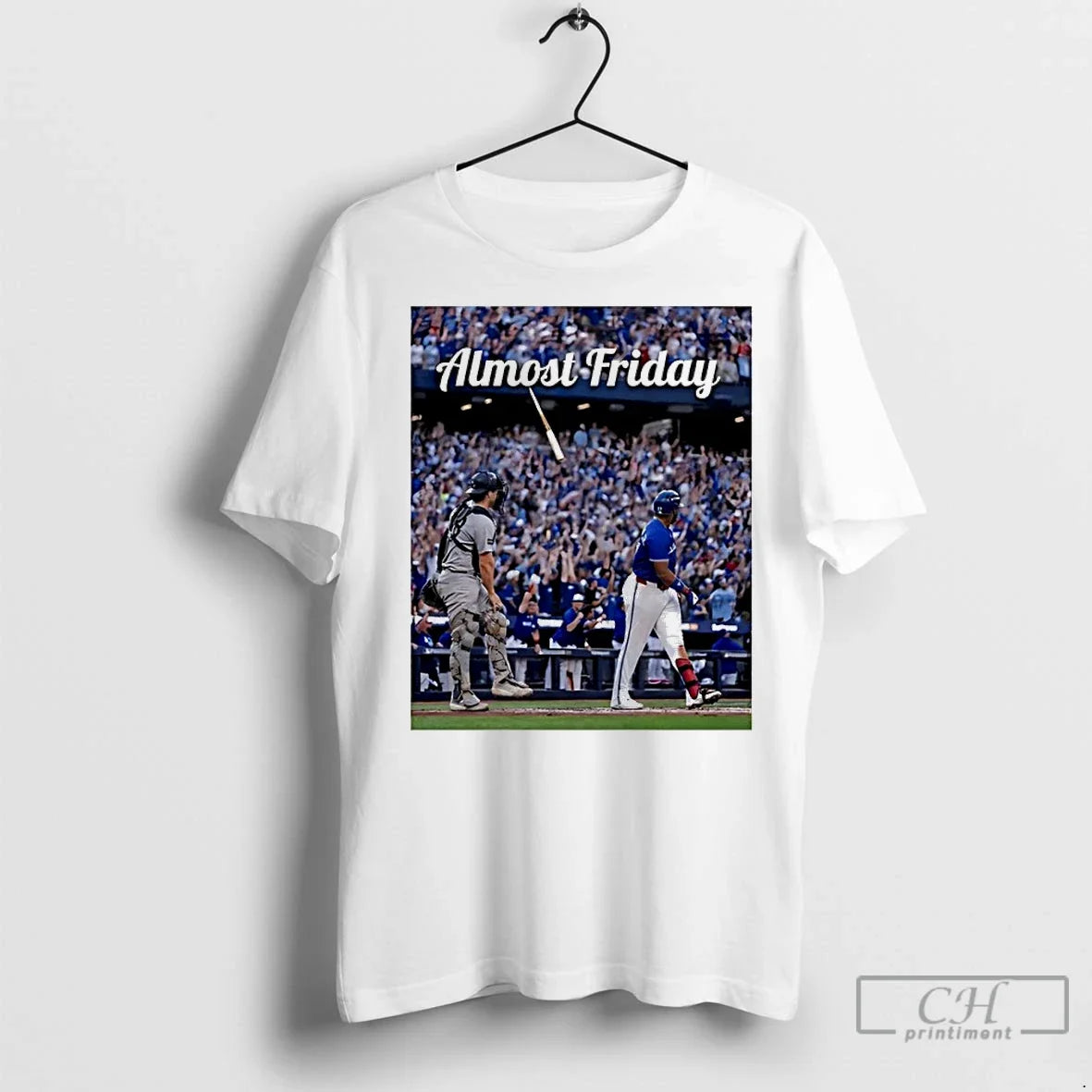 Premium Almost Friday Output New York Yankees Vs - Adult & Kids T-Shirts, Sweatshirts & Hoodies apparel design preview 1
