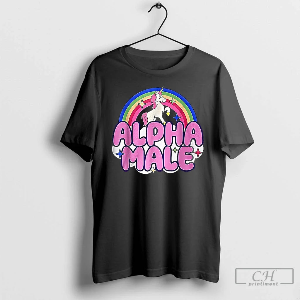 Premium Alpha Male Unicorn - Adult & Kids T-Shirts, Sweatshirts & Hoodies apparel design preview 1