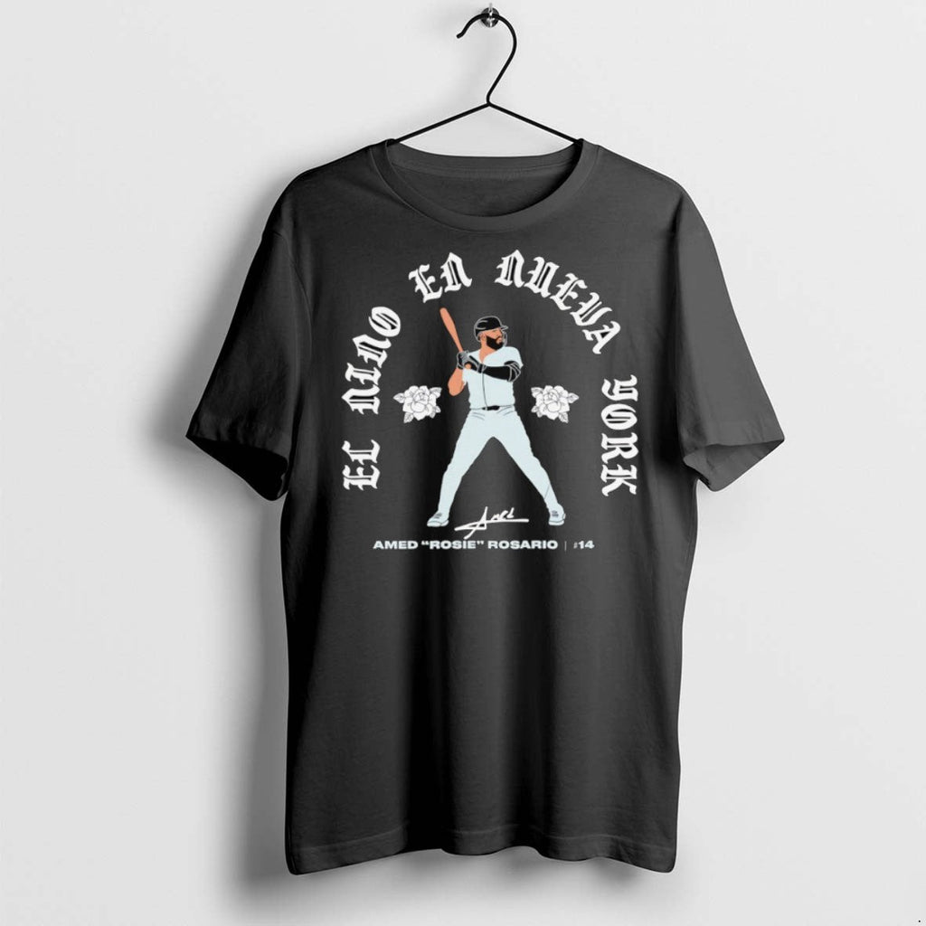 Premium Amed Rosie Rosario 14 New York Yankees El - Adult & Kids T-Shirts, Sweatshirts & Hoodies apparel design preview 1