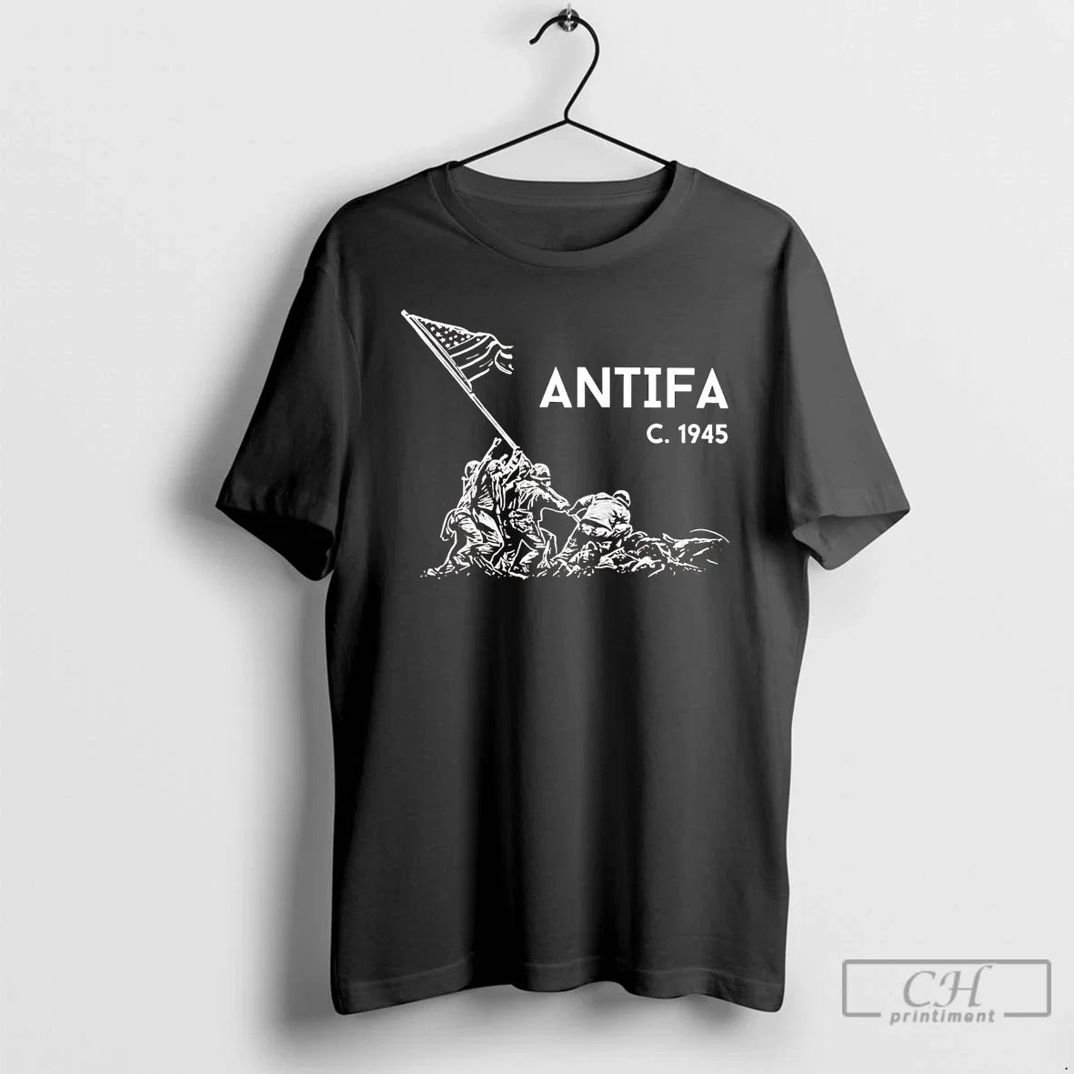 Premium America Veteran Antifa C 1945 - Adult & Kids T-Shirts, Sweatshirts & Hoodies apparel design preview 1