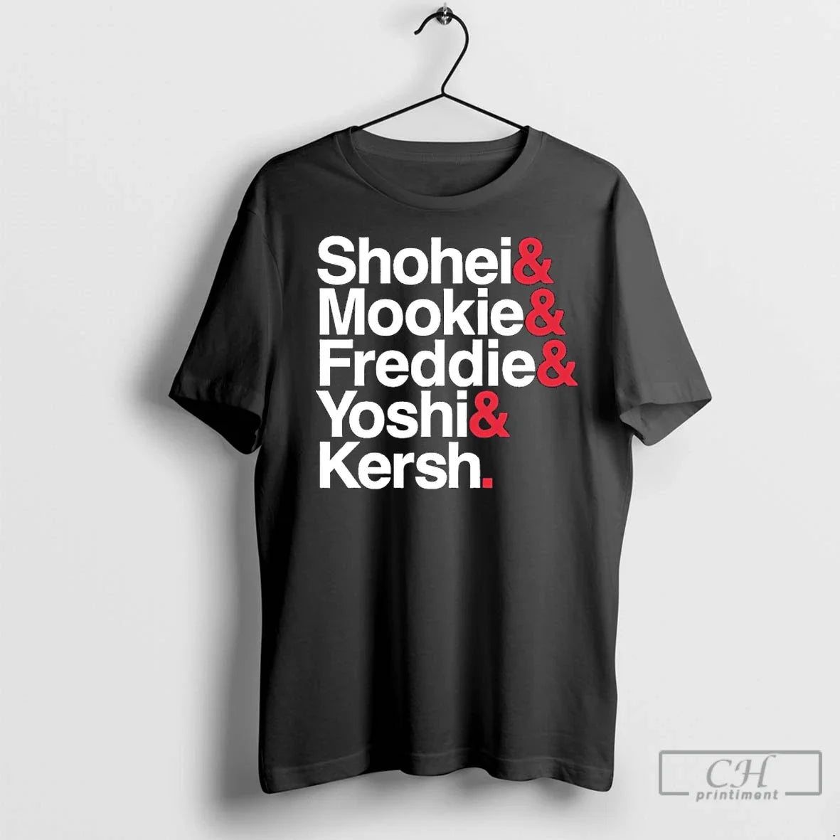 Premium Ampersand Stars Shohei Mookie Freddie Yoshi - Adult & Kids T-Shirts, Sweatshirts & Hoodies apparel design preview 1