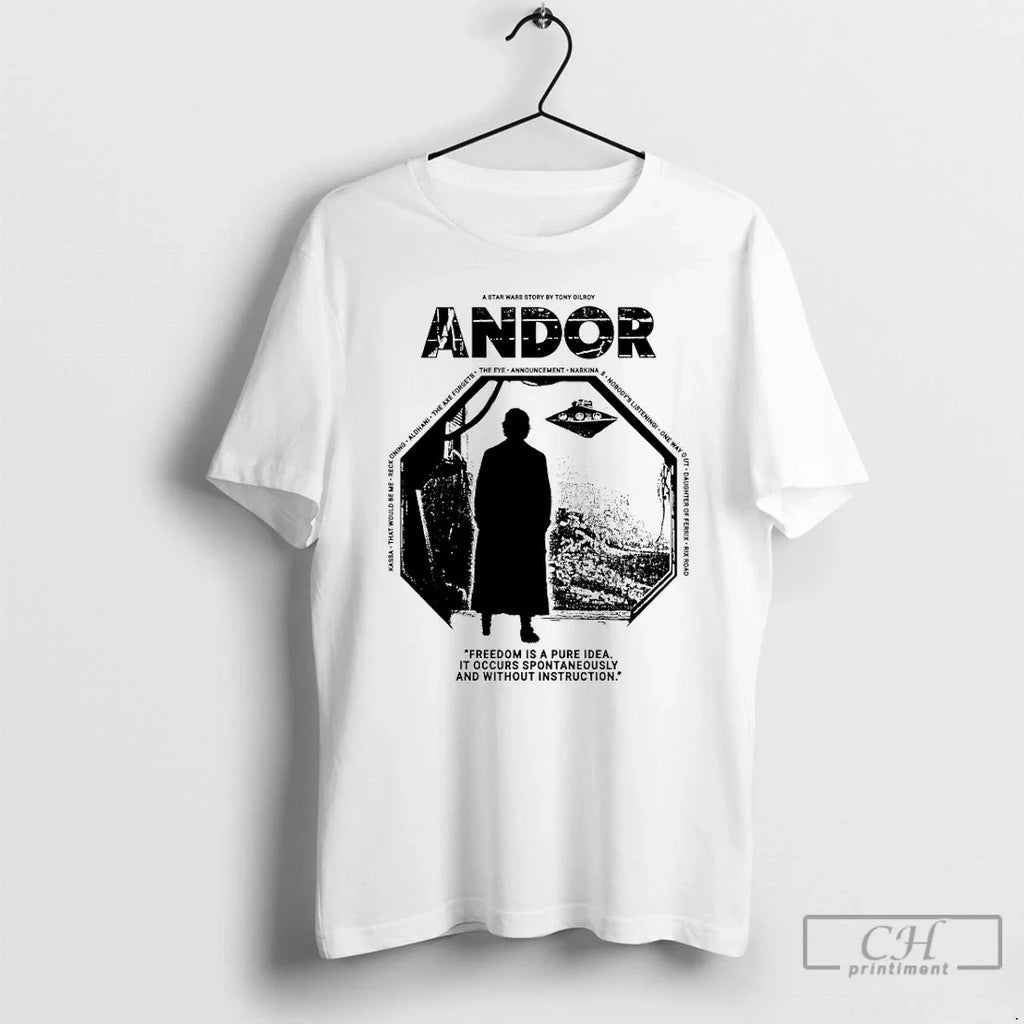 Premium Andor Freedom Is A Pure Idea - Adult & Kids T-Shirts, Sweatshirts & Hoodies apparel design preview 1