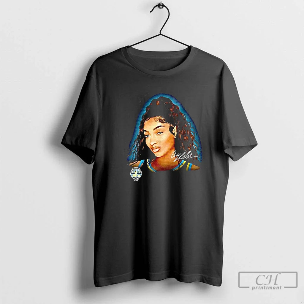Premium Angel Reese Chicago Sky Wnbpa Playa Society - Adult & Kids T-Shirts, Sweatshirts & Hoodies apparel design preview 1