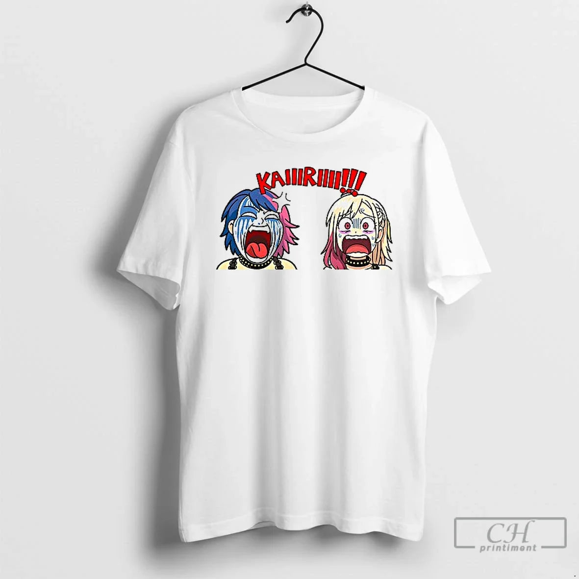 Premium Anime Screaming Kairi Funny Expression - Adult & Kids T-Shirts, Sweatshirts & Hoodies apparel design preview 1