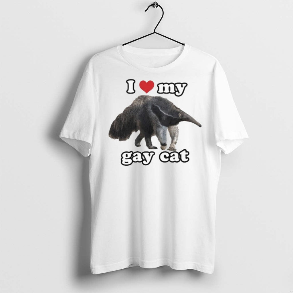 Premium Anteater I Love My Gay Cat - Adult & Kids T-Shirts, Sweatshirts & Hoodies apparel design preview 1