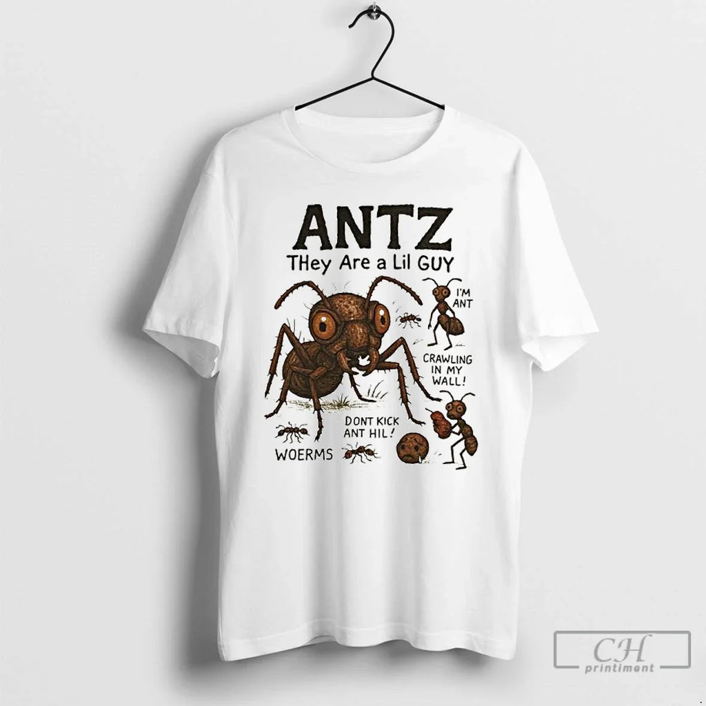 Premium Antz They Are A Lil Guy Ornaments - Adult & Kids T-Shirts, Sweatshirts & Hoodies apparel design preview 1