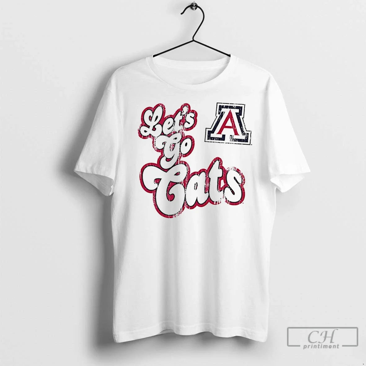 Premium Arizona A Lets Go Cats - Adult & Kids T-Shirts, Sweatshirts & Hoodies apparel design preview 1