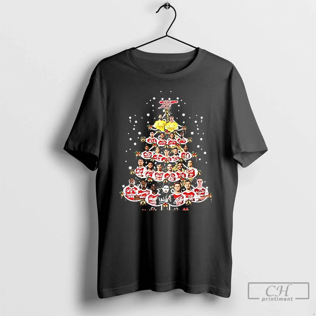 Premium Arsenal Fc Premier League Christmas Tree - Adult & Kids T-Shirts, Sweatshirts & Hoodies apparel design preview 1