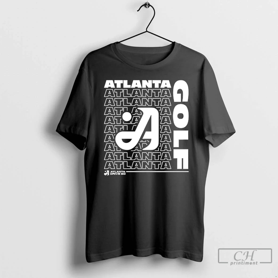Premium Atlanta Drive Gc Repeat Outline - Adult & Kids T-Shirts, Sweatshirts & Hoodies apparel design preview 1