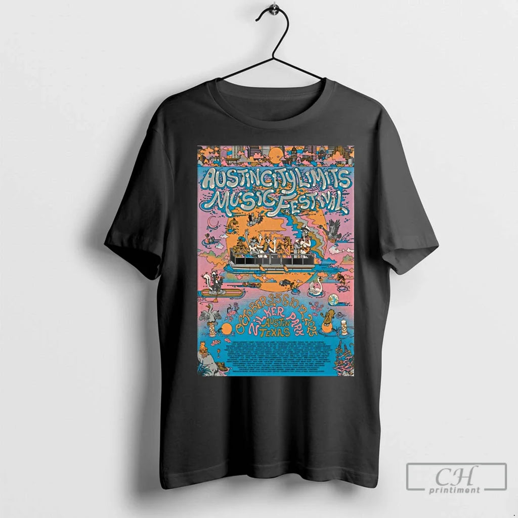 Premium Austin City Limits Music Festival October 3 5 - Adult & Kids T-Shirts, Sweatshirts & Hoodies apparel design preview 1