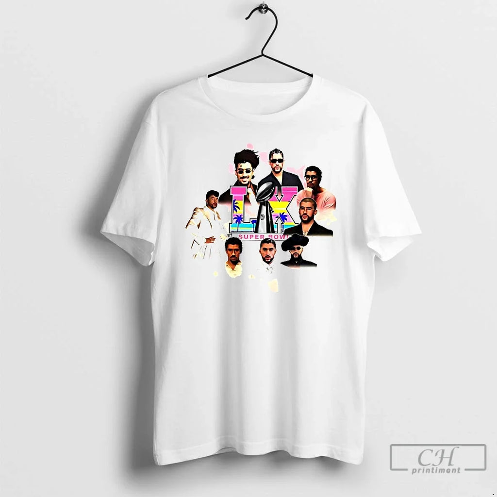 Premium Bad Bunny Bowl 2026 Halftime Show - Adult & Kids T-Shirts, Sweatshirts & Hoodies apparel design preview 1
