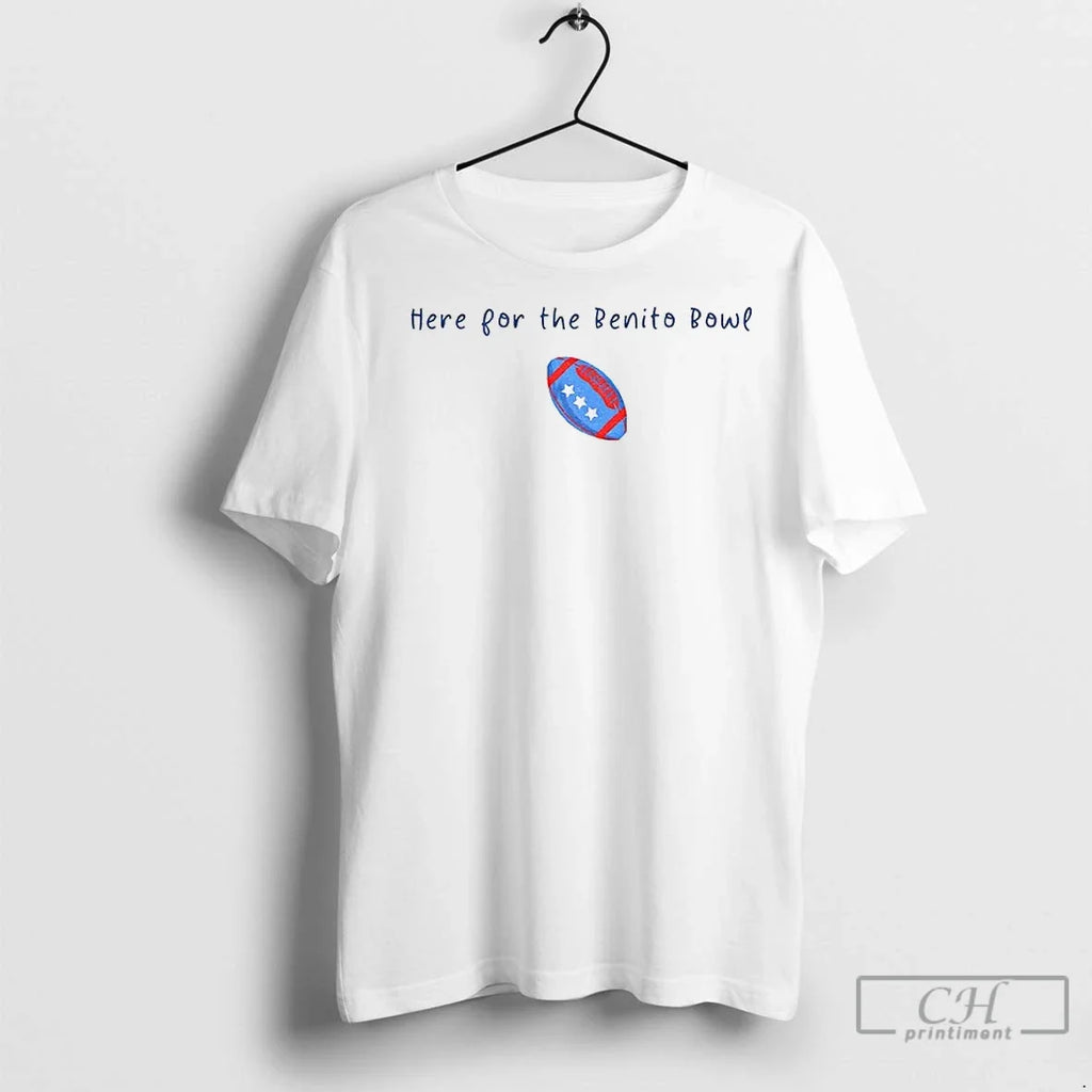 Premium Bad Bunny Here For The Benito Bowl Superbowl - Adult & Kids T-Shirts, Sweatshirts & Hoodies apparel design preview 1
