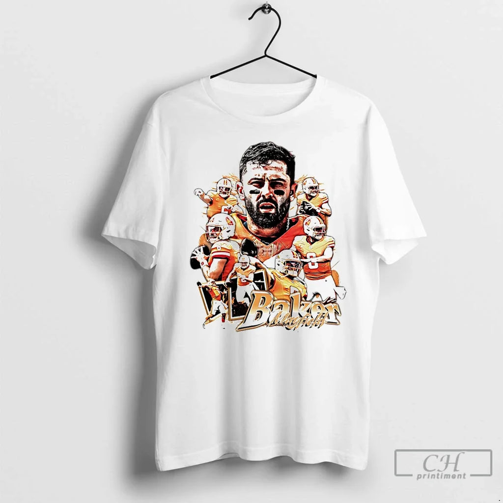 Premium Baker Mayfield Picture Collage Tampa Bay - Adult & Kids T-Shirts, Sweatshirts & Hoodies apparel design preview 1
