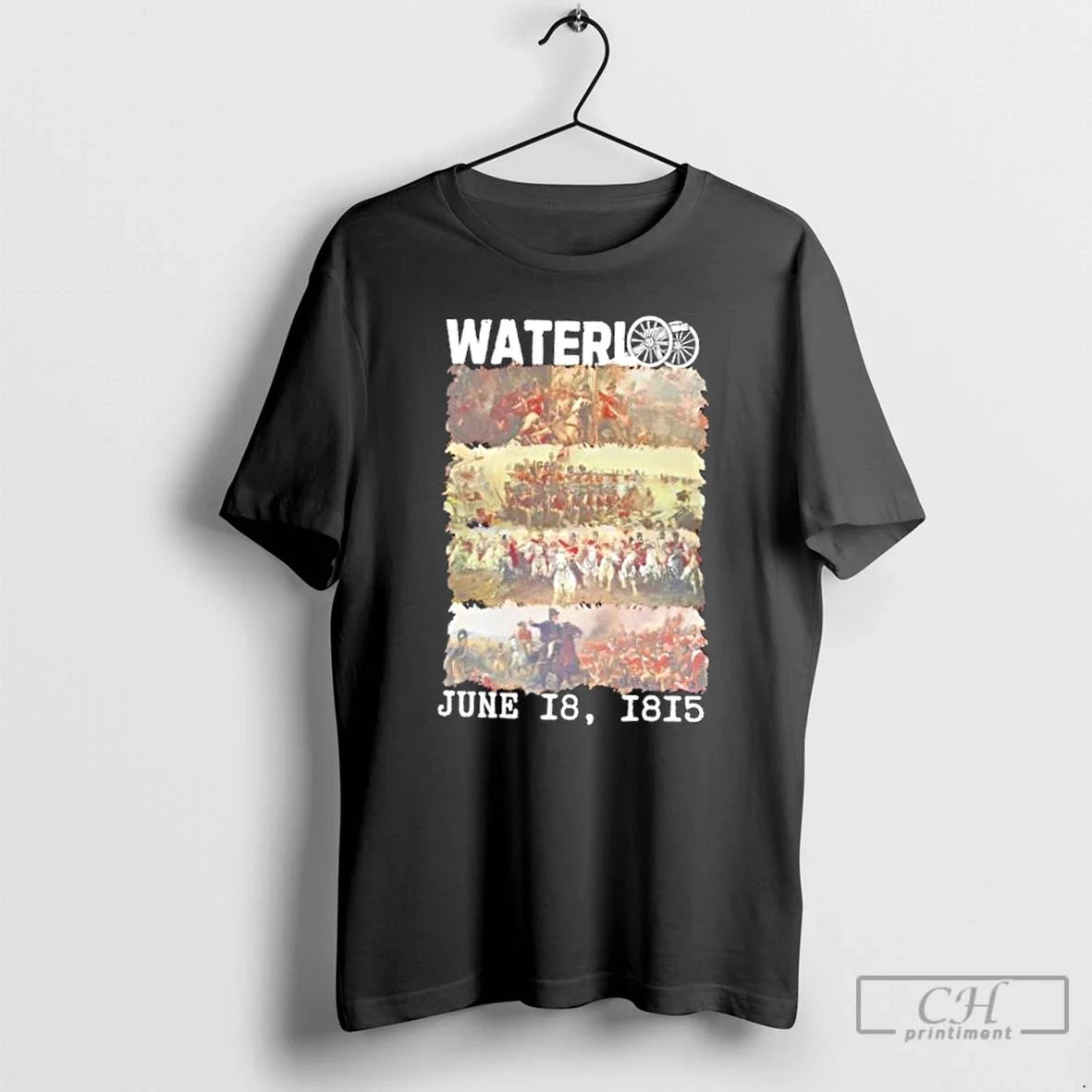 Premium Battle Of Waterloo 1815 June - Adult & Kids T-Shirts, Sweatshirts & Hoodies apparel design preview 1