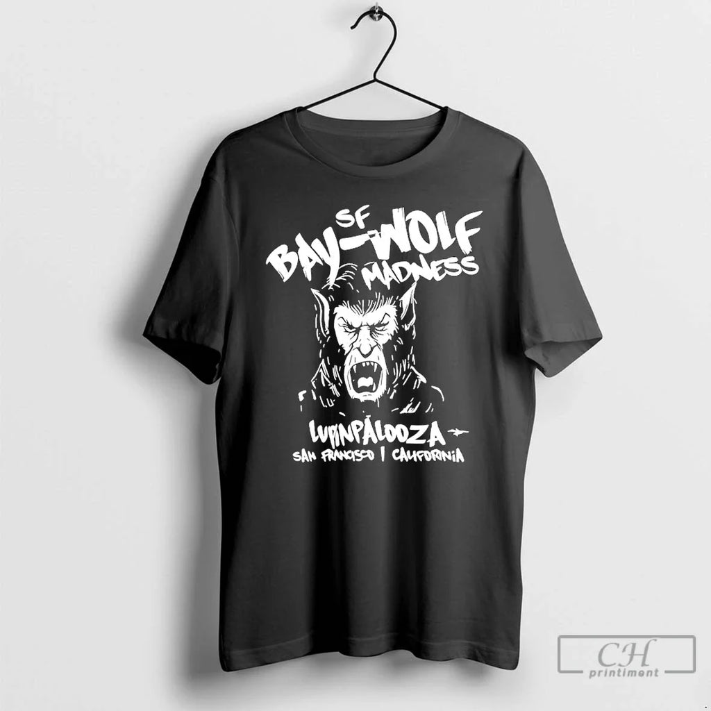 Premium Bay Wolf Madness San Francisco California - Adult & Kids T-Shirts, Sweatshirts & Hoodies apparel design preview 1
