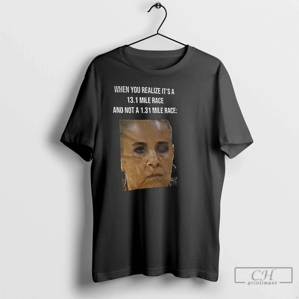 Premium Becky Hammon When You Realize Its A 13 1 Mile - Adult & Kids T-Shirts, Sweatshirts & Hoodies apparel design preview 1