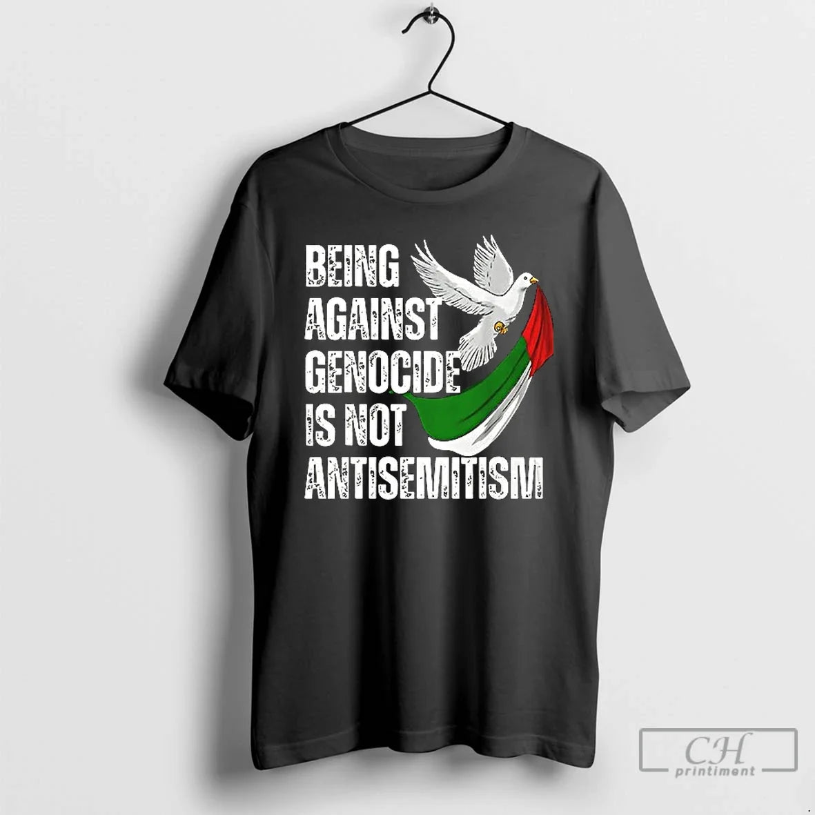 Premium Being Against Genocide Is Not Antisemitism - Adult & Kids T-Shirts, Sweatshirts & Hoodies apparel design preview 1