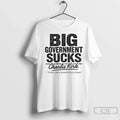 Premium Big Government Sucks Charlie Kirk Truth Is - Adult & Kids T-Shirts, Sweatshirts & Hoodies apparel design preview 1