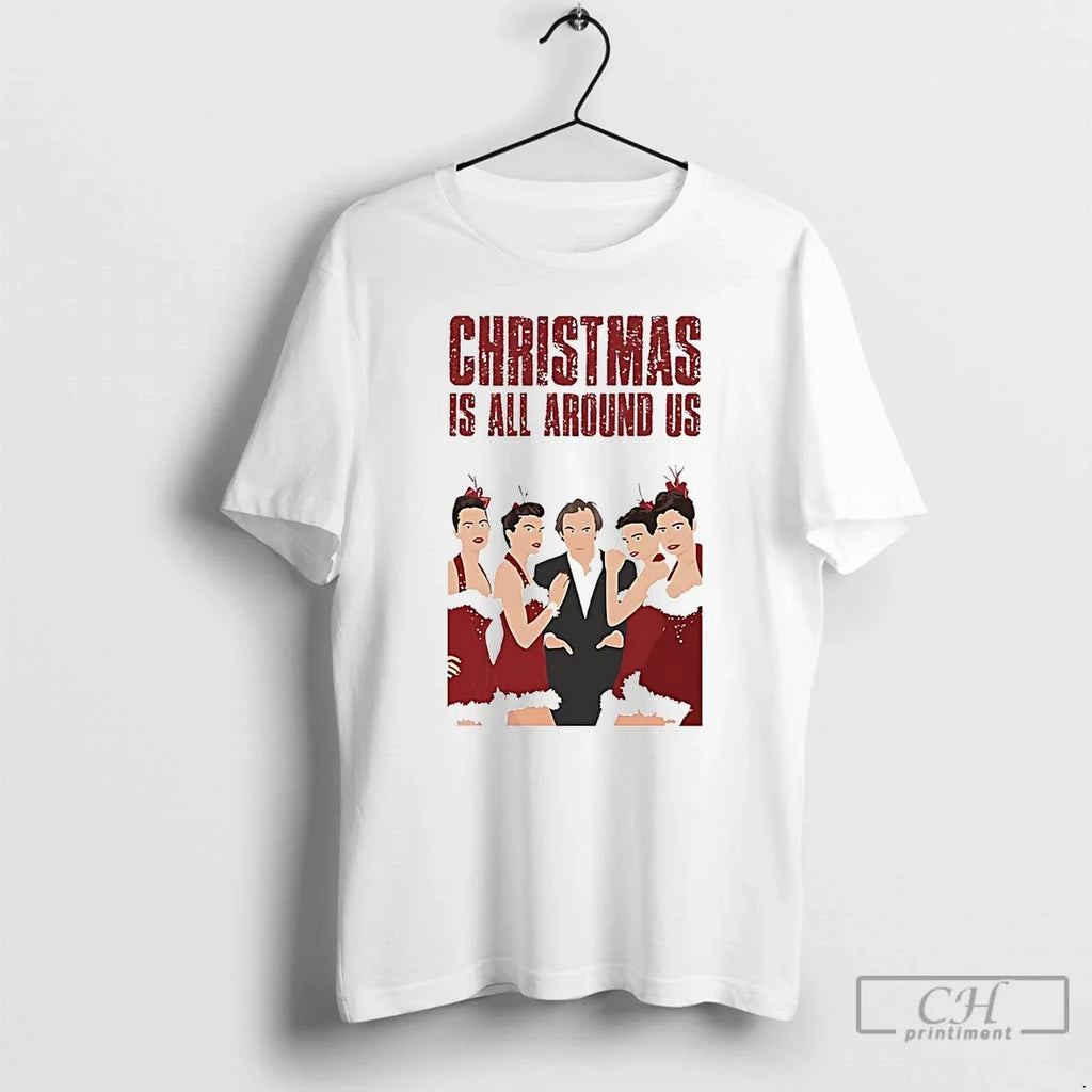 Premium Billy Mack Christmas Is All Around Us - Adult & Kids T-Shirts, Sweatshirts & Hoodies apparel design preview 1