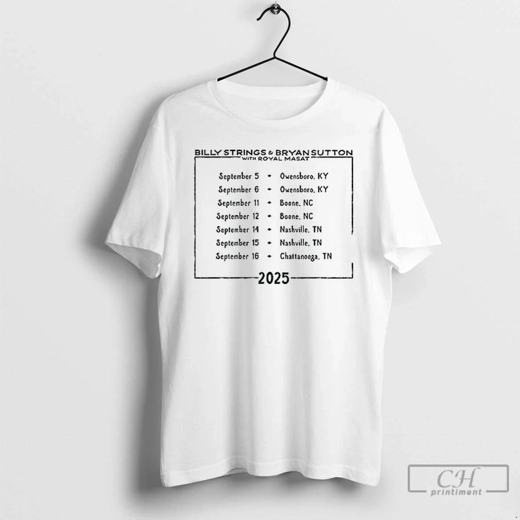 Premium Billy String And Bryan Sutton With Royal - Adult & Kids T-Shirts, Sweatshirts & Hoodies apparel design preview 1