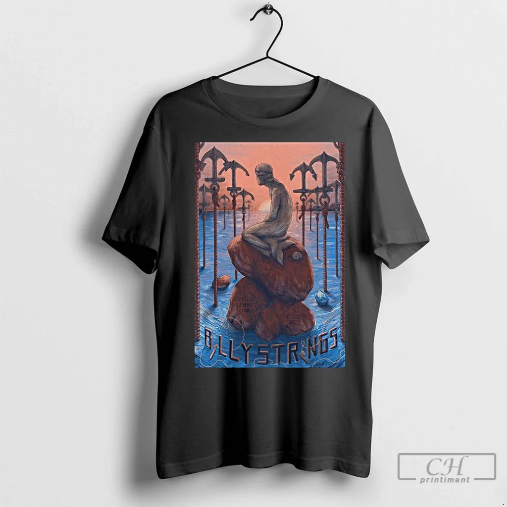 Premium Billy Strings Oct 5 2025 Poolen Copenhagen - Adult & Kids T-Shirts, Sweatshirts & Hoodies apparel design preview 1