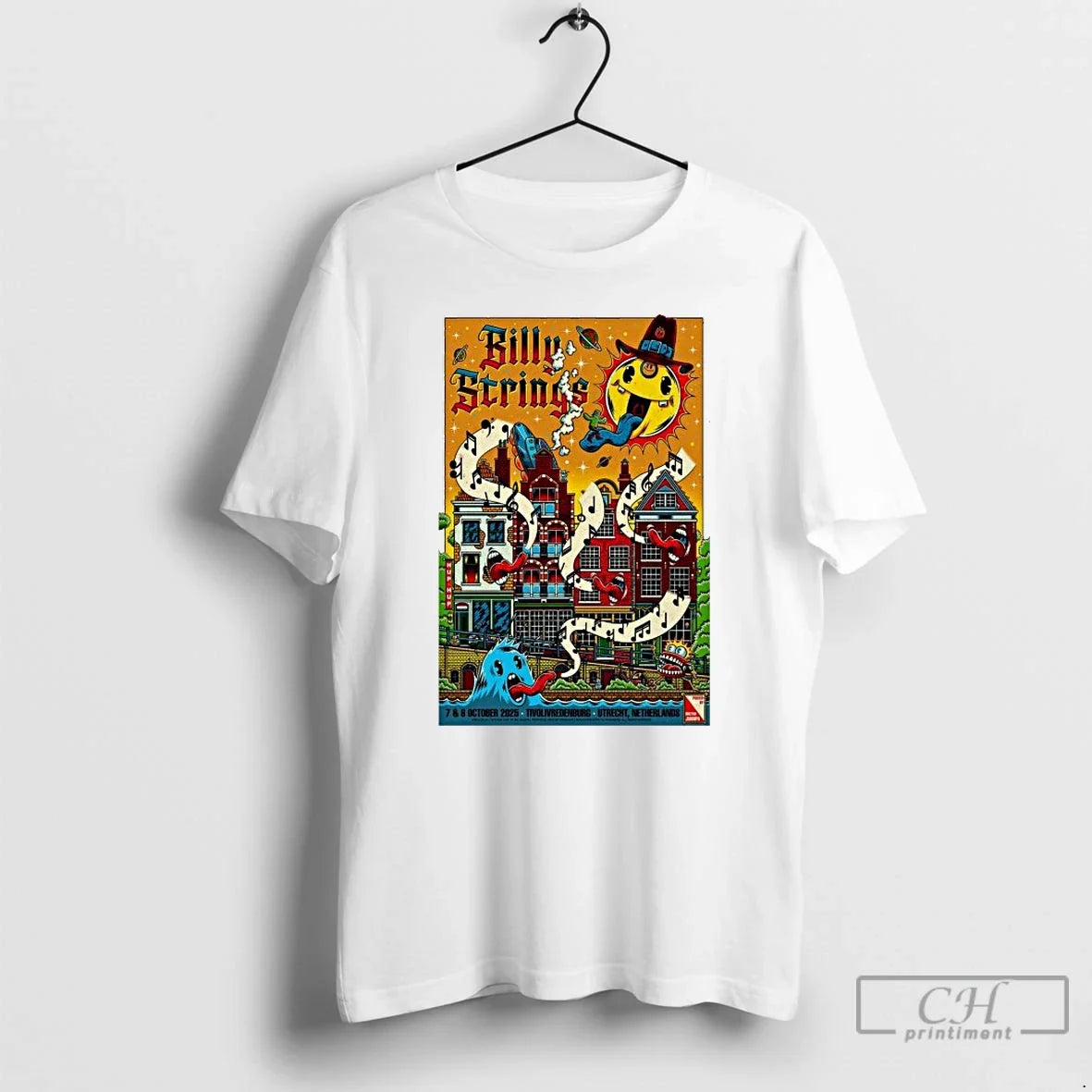Premium Billy Strings October 7 8 2025 - Adult & Kids T-Shirts, Sweatshirts & Hoodies apparel design preview 1
