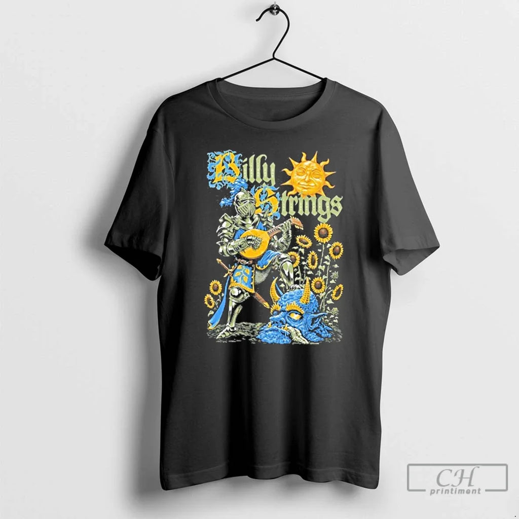 Premium Billy Strings Ye Olde Fall Europe Tour 2025 - Adult & Kids T-Shirts, Sweatshirts & Hoodies apparel design preview 1