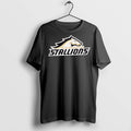 Premium Birmingham Stallions Lockup Logo Style - Adult & Kids T-Shirts, Sweatshirts & Hoodies apparel design preview 1
