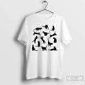 Premium Black Cat Silhouettes - Adult & Kids T-Shirts, Sweatshirts & Hoodies apparel design preview 1