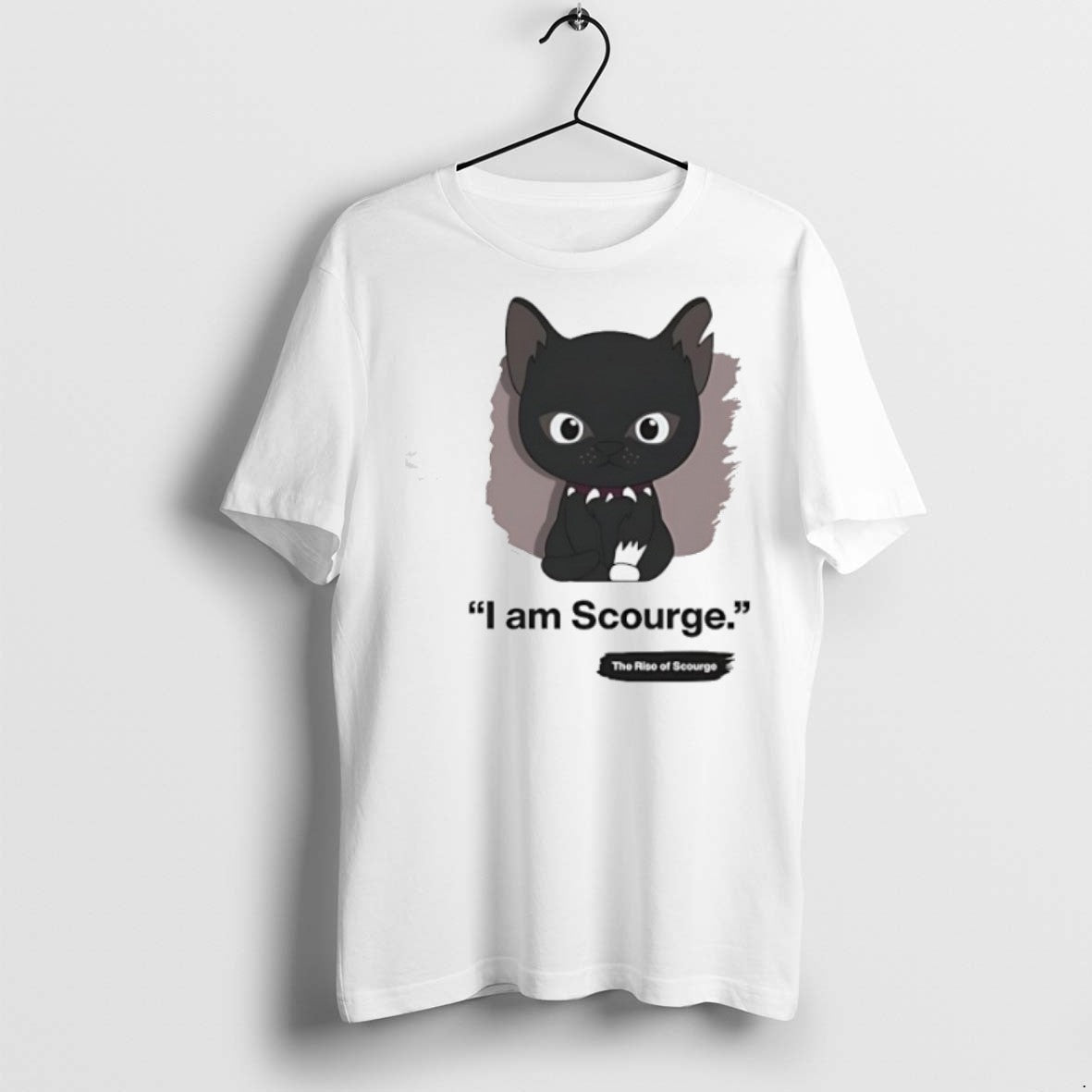Premium Black Cat I Am Scourge The Rise Of - Adult & Kids T-Shirts, Sweatshirts & Hoodies apparel design preview 1