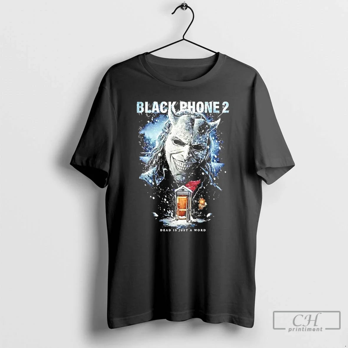 Premium Black Phone 2 Cold Call Dead Is Just A Word - Adult & Kids T-Shirts, Sweatshirts & Hoodies apparel design preview 1