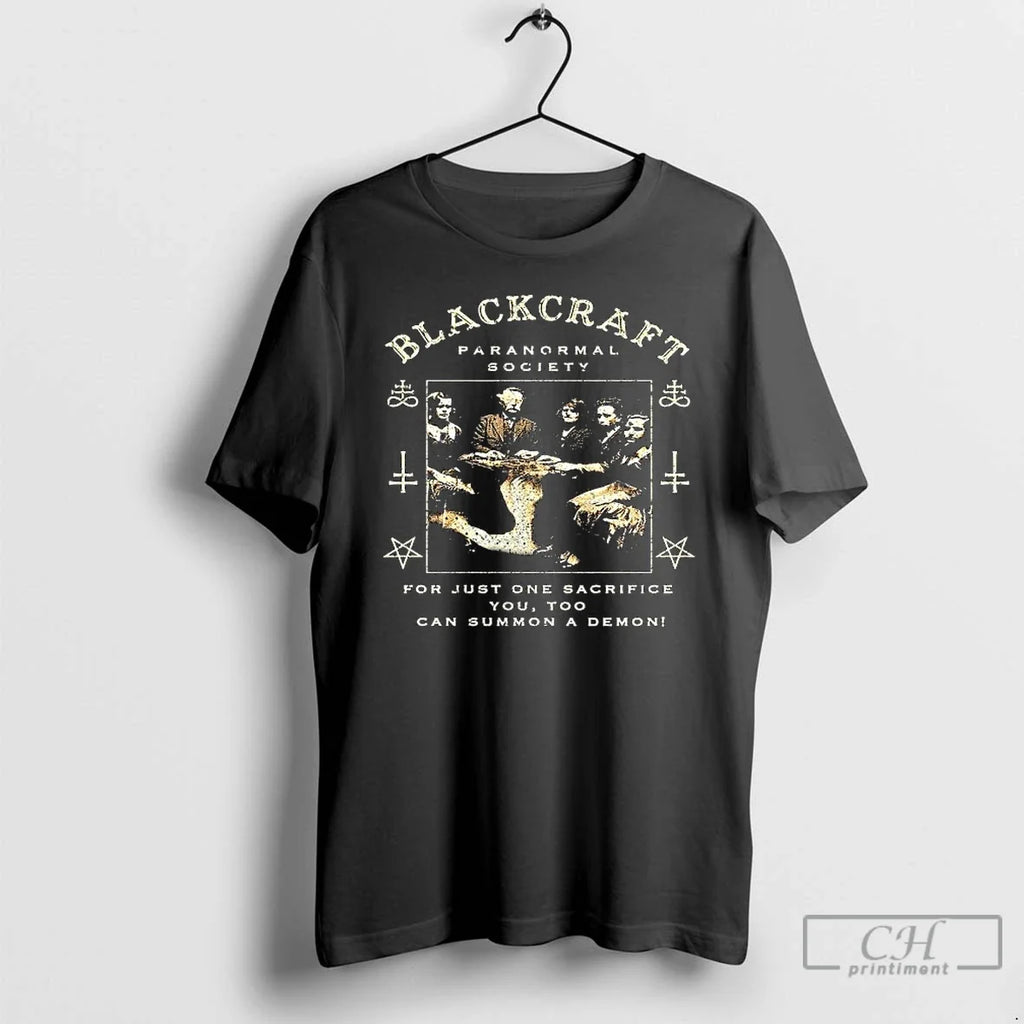 Premium Blackcraft Cult Paranormal Society For Just - Adult & Kids T-Shirts, Sweatshirts & Hoodies apparel design preview 1