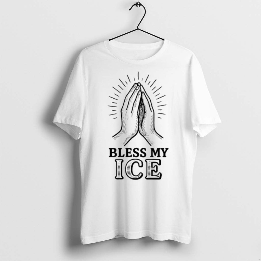 Premium Bless My Ice Praying Hands - Adult & Kids T-Shirts, Sweatshirts & Hoodies apparel design preview 1