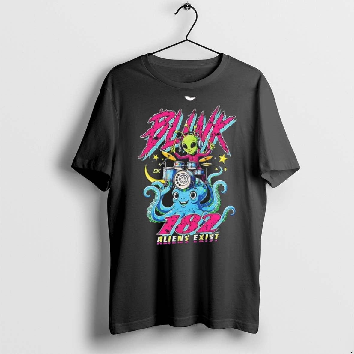 Premium Blink 182 Aliens Exist - Adult & Kids T-Shirts, Sweatshirts & Hoodies apparel design preview 1