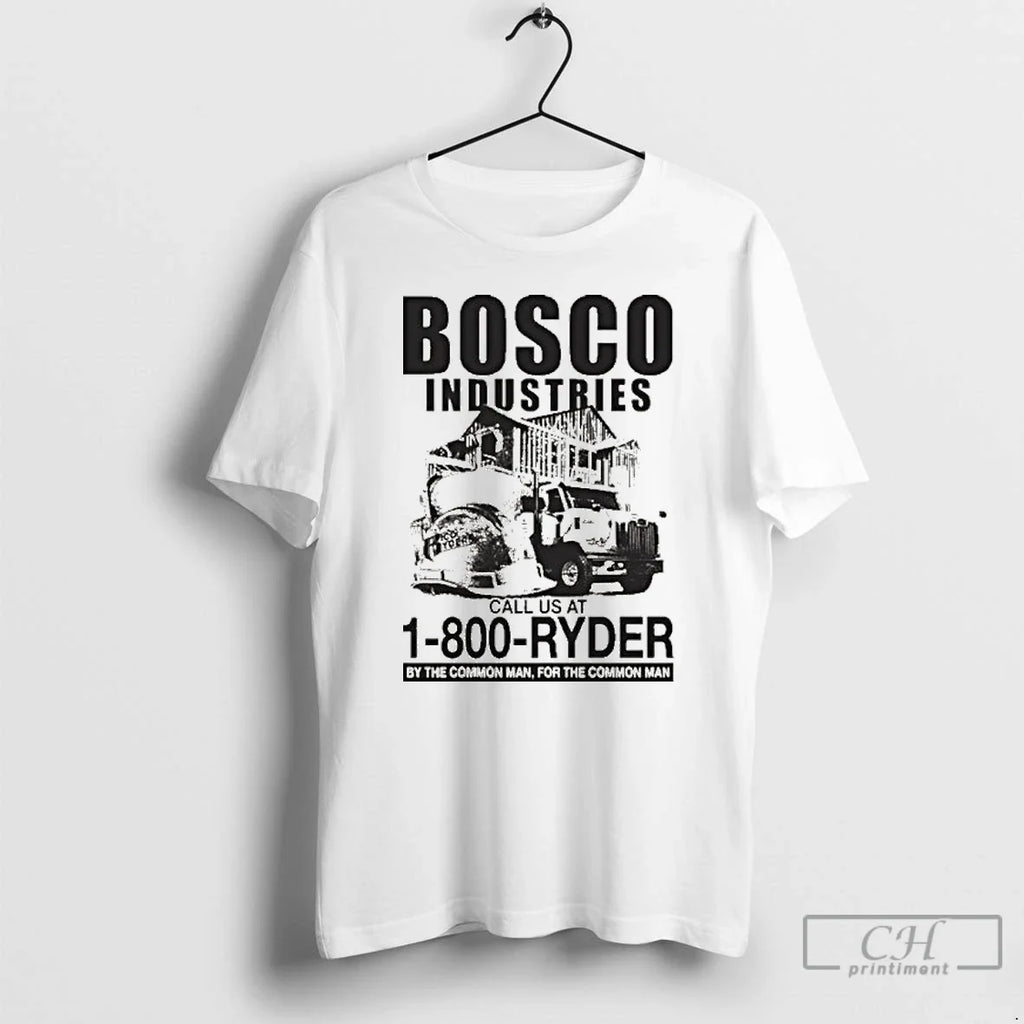 Premium Bosco Industries Call Us At 1 800 Ryder - Adult & Kids T-Shirts, Sweatshirts & Hoodies apparel design preview 1