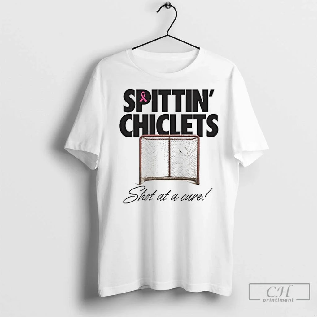 Premium Breast Cancer Awareness Spittin Chiclets Shot - Adult & Kids T-Shirts, Sweatshirts & Hoodies apparel design preview 1