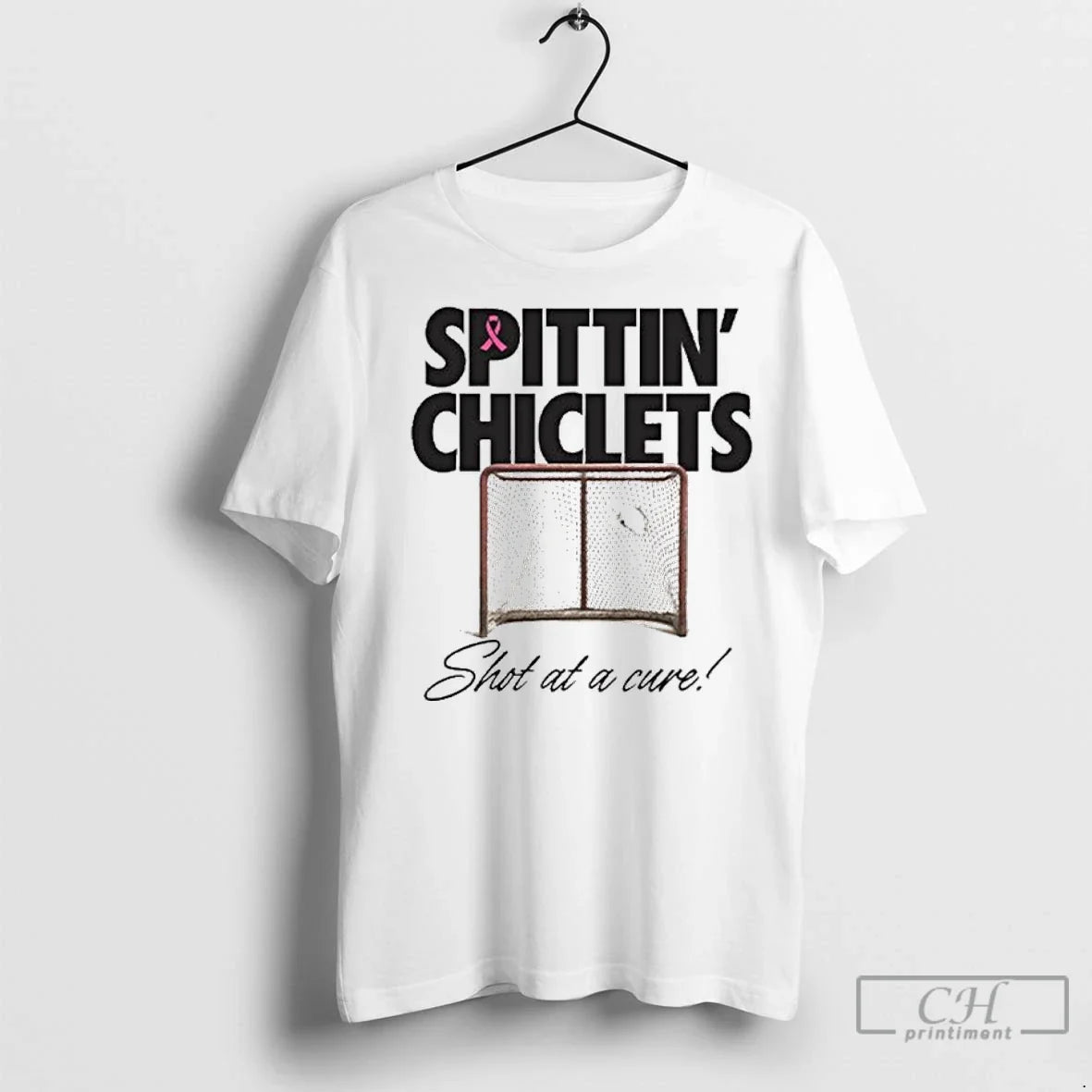 Premium Breast Cancer Awareness Spittin Chiclets Shot - Adult & Kids T-Shirts, Sweatshirts & Hoodies apparel design preview 1