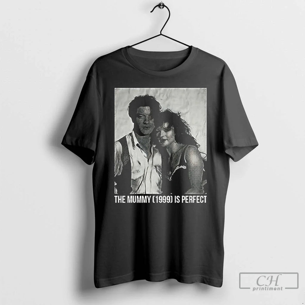 Premium Brendan Fraser And Rachel Weisz The Mummy - Adult & Kids T-Shirts, Sweatshirts & Hoodies apparel design preview 1